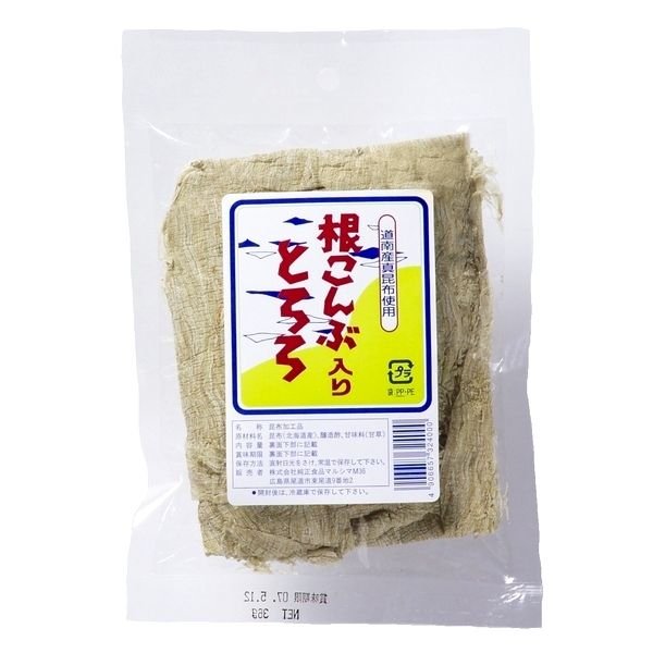 マルシマ 根昆布入りとろろ 30g