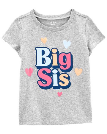 Toddler Big Sis Jersey Tee