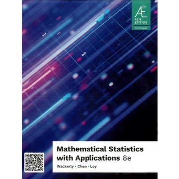 [華通書坊]Mathematical Statistics with Applications 8/e Wackerly 9789815367997
