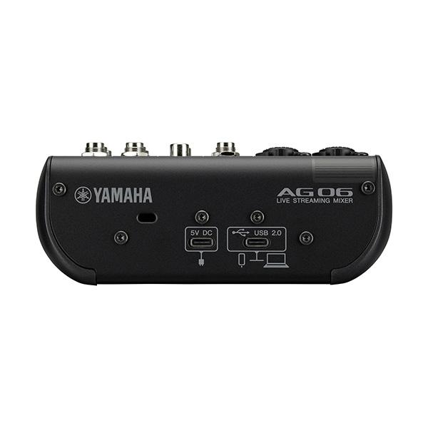YAMAHA ミキサー AG06MK2 B(黒)   コンデンサーマイクMPM1000   アーム型スタンドMPC1(黒)   ポップガードPO-7   ミニケーブル 配信セット