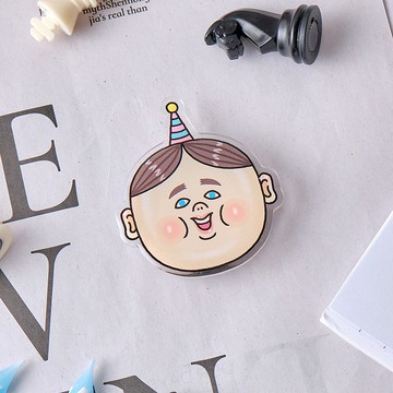 保羅先生微笑波胖造型氣囊支架