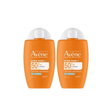 Avene 去油光霧感防曬乳SPF50 50ml 2入