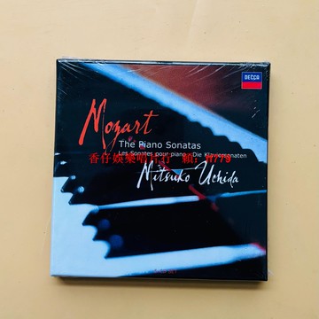 內田光子 莫扎特鋼琴奏鳴曲全集 5CD 古典音樂典藏版 古典鋼琴大師作品 經典收藏專輯 高音質演奏曲目