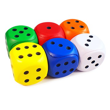 愛筆思 海綿骰子6件組 大  1套