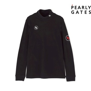 【ṔEARLY GATES】女款藏青色吸水性強柔軟保暖易層疊長袖立領衫 JLW26016