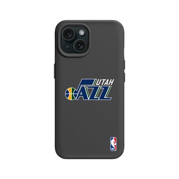 iPhone 15 SolidX 黑 - NBA - Logo-猶他爵士 Utah Jazz - Light