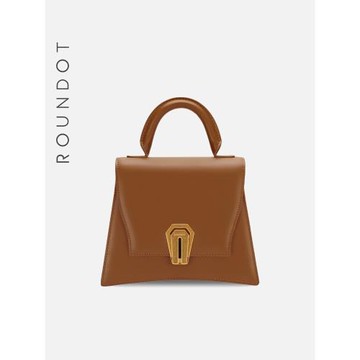 ROUNDOT獨立設計鑰匙扣系列大號復古手提斜挎小眾輕奢美拉德風包