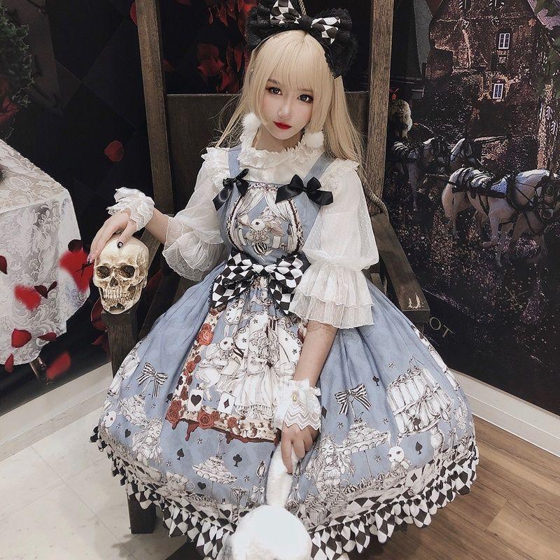 ロリータ-ゴシックスタイル スカート ヴィンテージゴシックスタイル 服