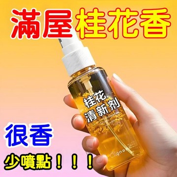 隔日到貨🔥【拍一發二】桂花香薰噴霧 除味劑 持久留香 香氛噴霧 除臭除煙味 室內廁所 汽車香水香薰 清新空氣 除老人味
