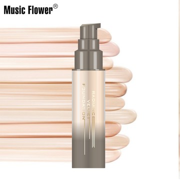 台灣出貨  Music Flower 沁彩輕薄遮瑕水潤持妝保潤護膚粉底液 持妝 控油 保濕 成分溫和 無刺激的粉底液