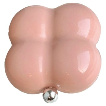 小麥購物 棉花朵朵隨身攜帶7格分隔收納藥盒 L2328 奶油粉  1個