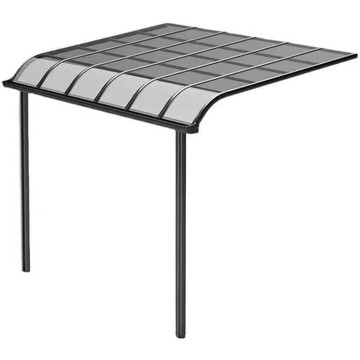 公司貨 免運 可開票 遮雨棚 雨傘 雨衣 雨鞋 鋁合金戶外防雨棚別墅樓頂遮陽棚窗戶雨棚遮雨車棚屋檐室外庭院棚