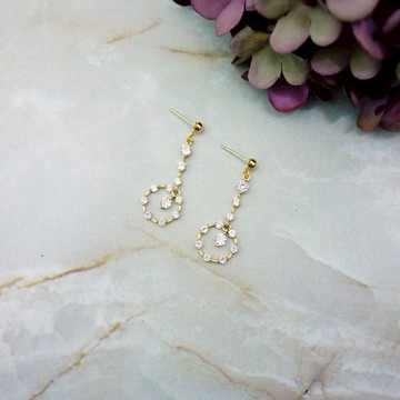 【福利品】優雅垂綴經典 耳飾