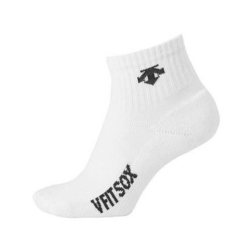 DESCENTE 男女運動厚底短襪-日本製 襪子 排球襪 運動 訓練 迪桑特