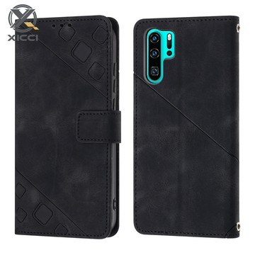 XICCI 皮革翻蓋適用於華為 P60 P60Pro P50 P40 P40Lite P30Pro P30Lite P2