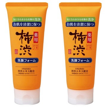 四季應時 熊野油脂柿單寧控油除臭洗面乳  130g  2個