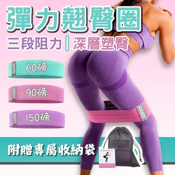 【現貨 隔日到貨】AOLIKES 彈力帶 阻力帶 防滑翹臀圈 美臀圈 彈力繩 健身帶 美臀神器 臀部訓練 深蹲輔助
