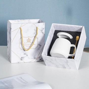 【Giftpro 高定客製】暖暖杯-灰色 精緻送禮禮盒