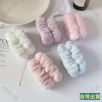 🔥台灣出貨【免運】洗臉手腕帶防水濺洗漱袖口防濕神器加厚護腕運動髮帶毛絨髮圈吸汗