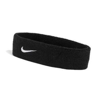 Nike 頭帶 Swoosh Classic Headband 黑 髮帶 運動 吸汗 N101240701-0OS