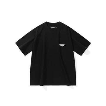UNKNOWNDOMAIN CW#1825 XS LOGO TEE BLACK