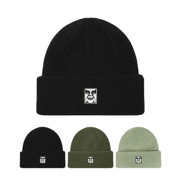 OBEY 粗針毛帽 BEANIE MID ICON PATCH CUFF 多色 針織 毛帽 情侶帽 ⫷ScrewCap⫸