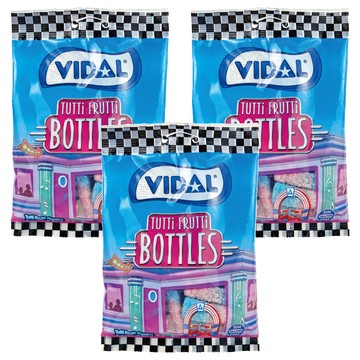 VIDAL 泡泡糖風味酸軟糖 90g  3包