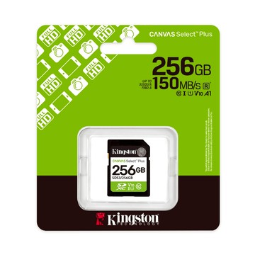 Kingston Canvas Select Plus SD 記憶卡 SDS3 256GB 代理商保固