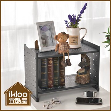 【ikloo宜酷屋】 貴族風可延伸式組合書櫃1入組