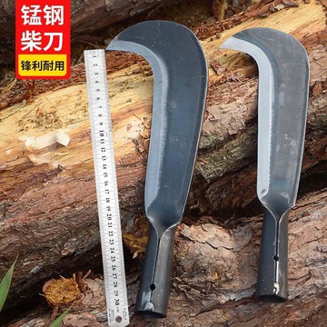 砍材刀砍木手工鍛打砍柴刀戶外開路坎刀農用鐮刀錳鋼砍樹刀割草刀