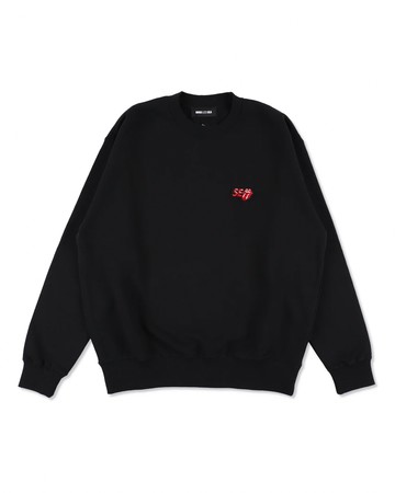 WDSxTRS CREWNECK SWEATSHIRT BK
