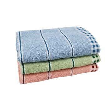 賽車格毛巾-3條入x3包