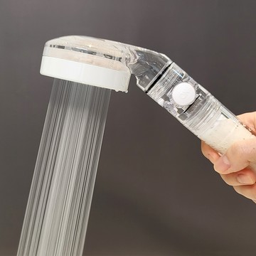 Atojet 抗菌開關濾心蓮蓬頭 3.0  1組  透明色