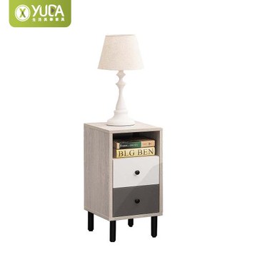 【YUDA 生活美學】語果 白炭燒 床頭櫃/床邊櫃/小矮櫃 H4Y A87-08