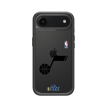 iPhone Air Mod NX -邊框背蓋組合 (相機按鈕) 黑 - NBA - B&W-猶他爵士 Utah Jazz B&W - Dark