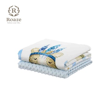 【Roaze 柔仕】 舒眠豆毯 -溫和熊寶