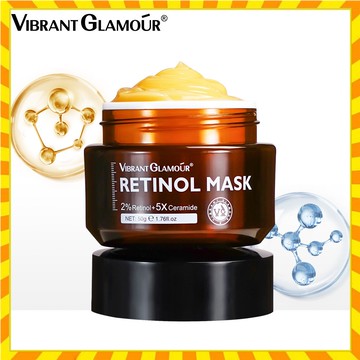 【歐萊雅形象店】正品VIBRANT GLAMOUR視黃醇睡眠面膜50g