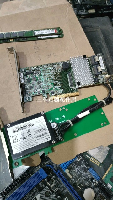 LSI SAS 9271-8i 陣列卡 配電池 二手伺服器零件 高性能 存儲解決方案【三和電腦配件店】