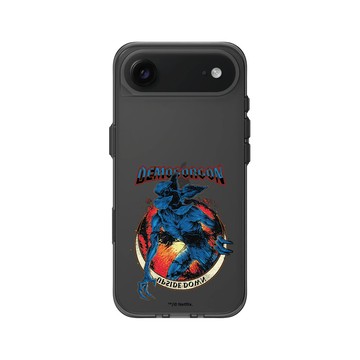 iPhone Air Clear (相機按鈕) 酷墨灰 - Stranger Things - 魔神來襲