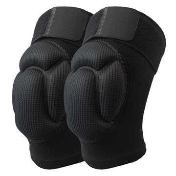 Early Ports 緩衝運動護膝 兩入組  L  黑色  1組