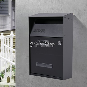 信箱 洛斯泰克信箱室外掛墻信訪意見箱投訴舉報建議箱帶鎖防雨信報箱