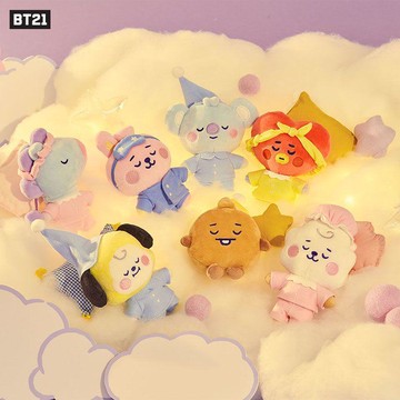 ✨臺灣出貨✨韓國BT21 防彈少年團 BTS 迷你毛絨公仔 掛件 可愛鑰匙扣 揹包 書包掛飾 偶像周邊 包包掛件