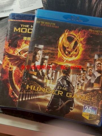 饑餓游戲系列藍光碟 1-4部合集 年輕時收藏品 我的最愛 1080P高清畫質 25GB 台灣繁中版本 經典電影收藏