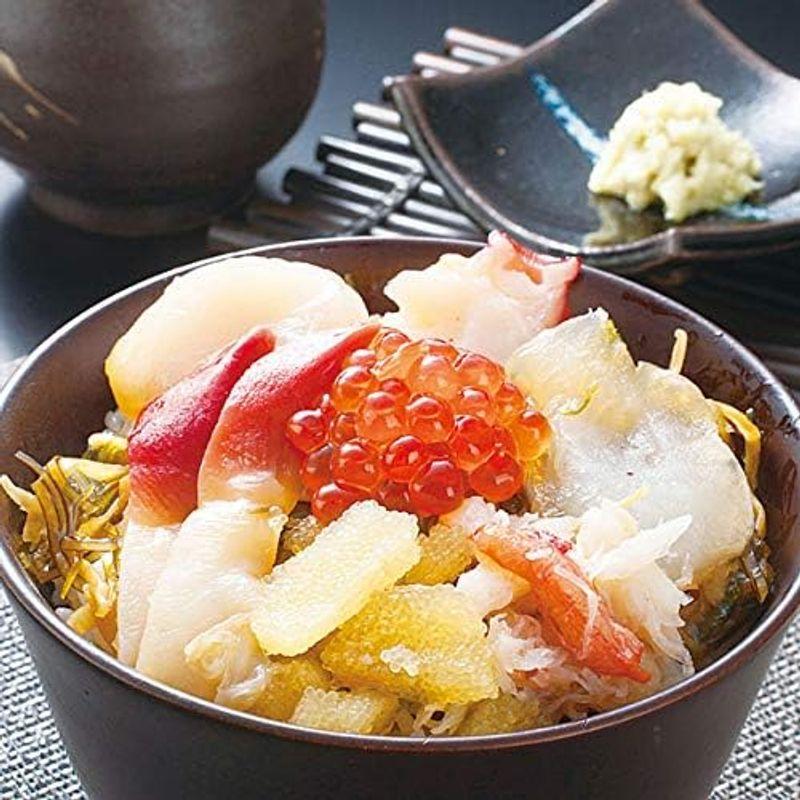 7種の彩・海鮮漬丼(100g)×4個 (4人前)出荷元:北海道四季工房