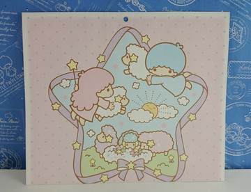【震撼精品百貨】Little Twin Stars KiKi&LaLa 雙子星小天使 造型卡片 綿羊 粉 震撼日式精品百貨