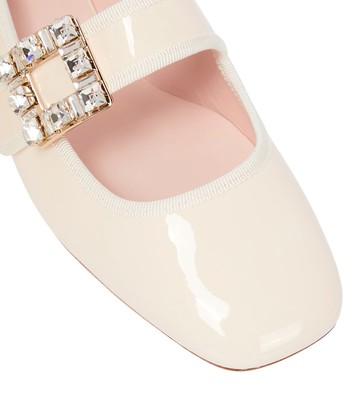 Roger Vivier Très Vivier patent leather ballet flats