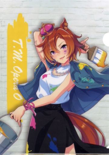 (畫家風格)A4文件夾賽馬娘Pretty Derby NAMCO Promotion SECOND