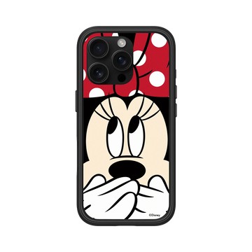iPhone 16 Pro Mod NX 黑 - 迪士尼-米奇 Mickey - 米妮摀嘴