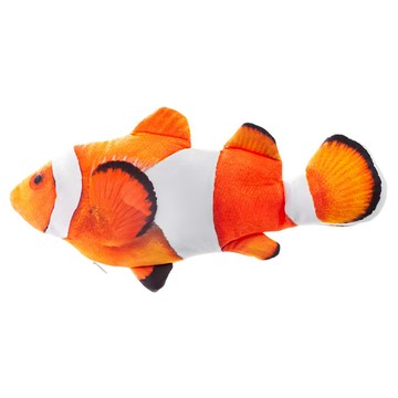 Tamsaa 寵物訓練電動小丑魚玩具  27 x 8 x 2.5cm  互動訓練好幫手  小丑魚  1個