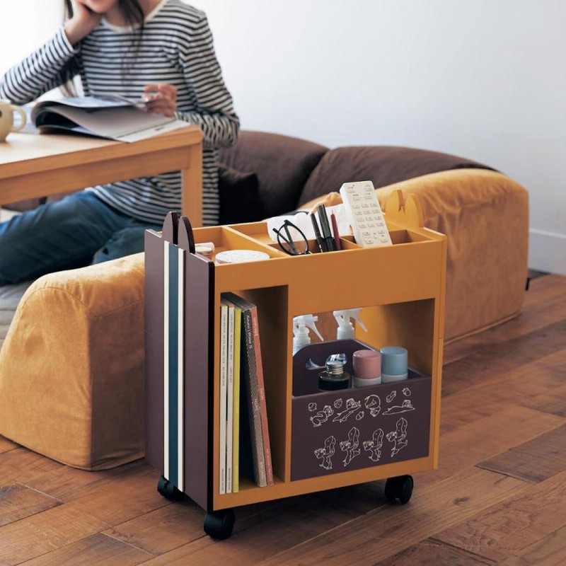 サイドワゴン 小物収納 ワゴン 収納 ディズニー かわいい おしゃれ リビング キャスター付き マガジンラック 取っ手付きケース 日本製 ミッキー ミニー 通販 Lineポイント最大0 5 Get Lineショッピング